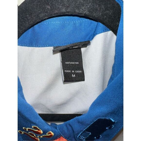 Scooby-Doo! Fred Woven Button-Up (Med) - Picture 5 of 9